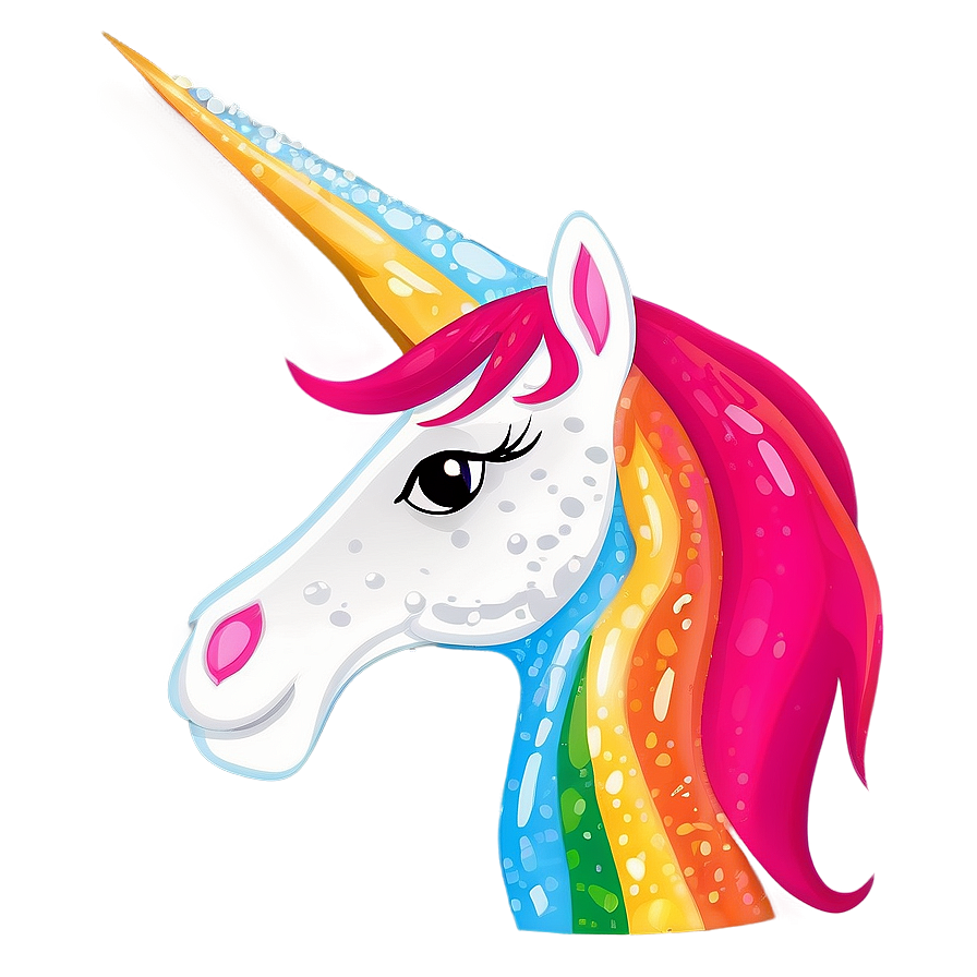 Sparkling Unicorn Clipart Png Lvf PNG Image