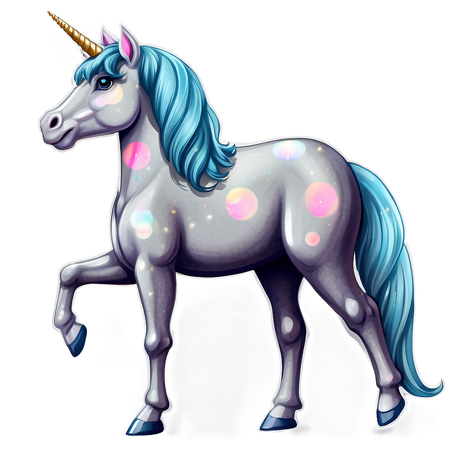 Sparkling Unicorn Png 05032024 PNG Image