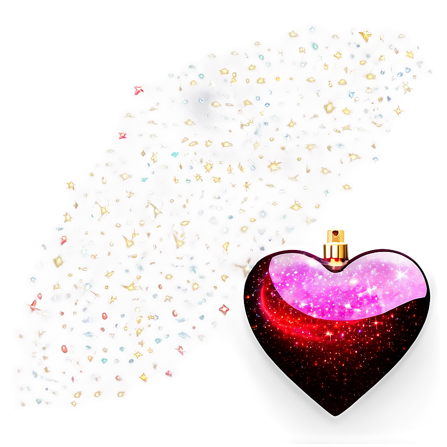 Sparkling Valentine Heart Png 9 PNG Image