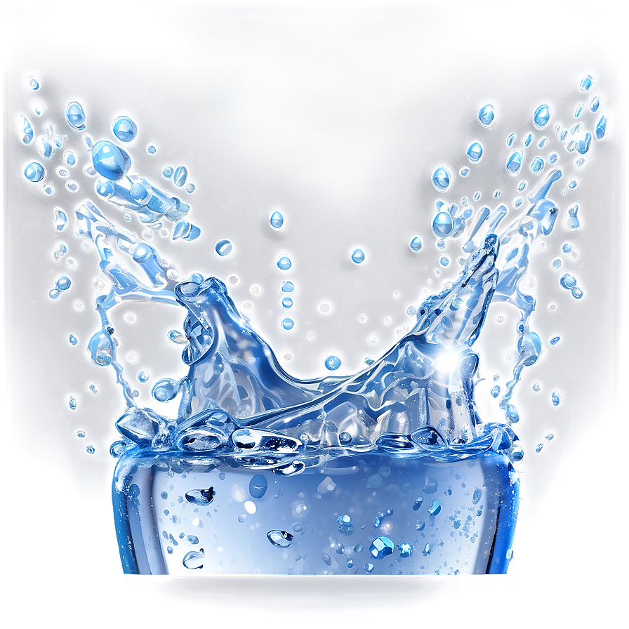 Sparkling Water Effect Png Eft55 PNG Image