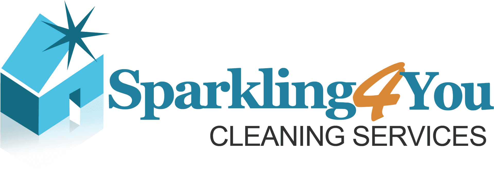 Sparkling4 You Cleaning Services Logo PNG Image