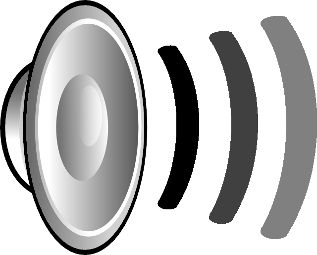 Speaker Sound Waves Icon PNG Image