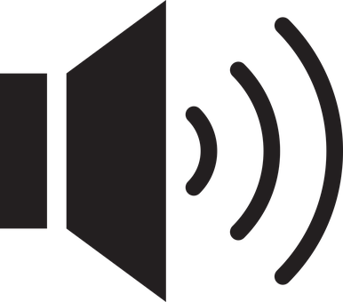 Speaker Volume Icon PNG Image