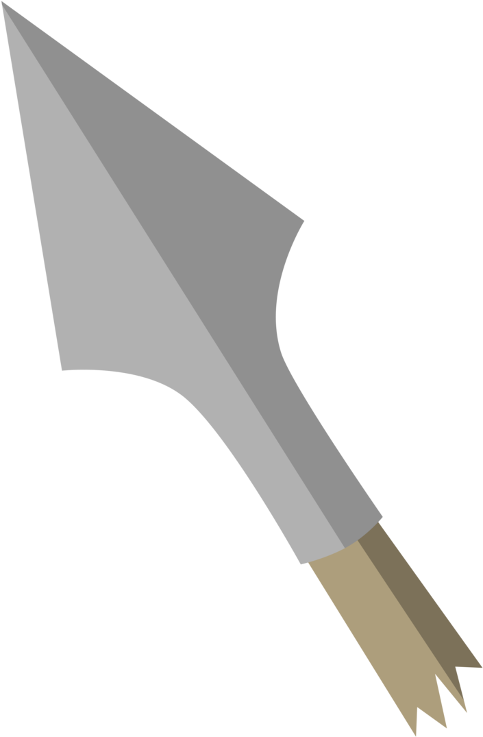 Spearhead Vector Illustration PNG Image