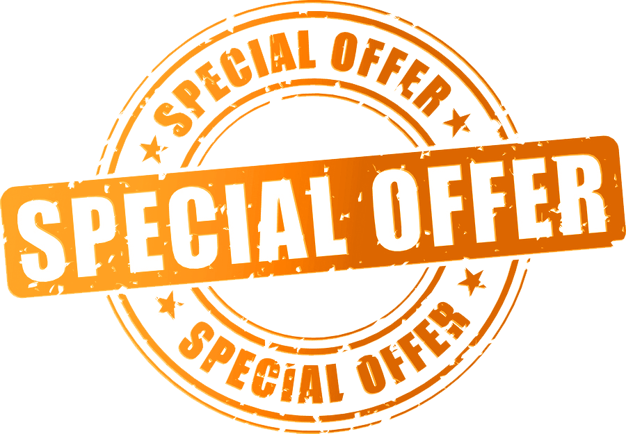 Special Offer Stamp Design PNG Image