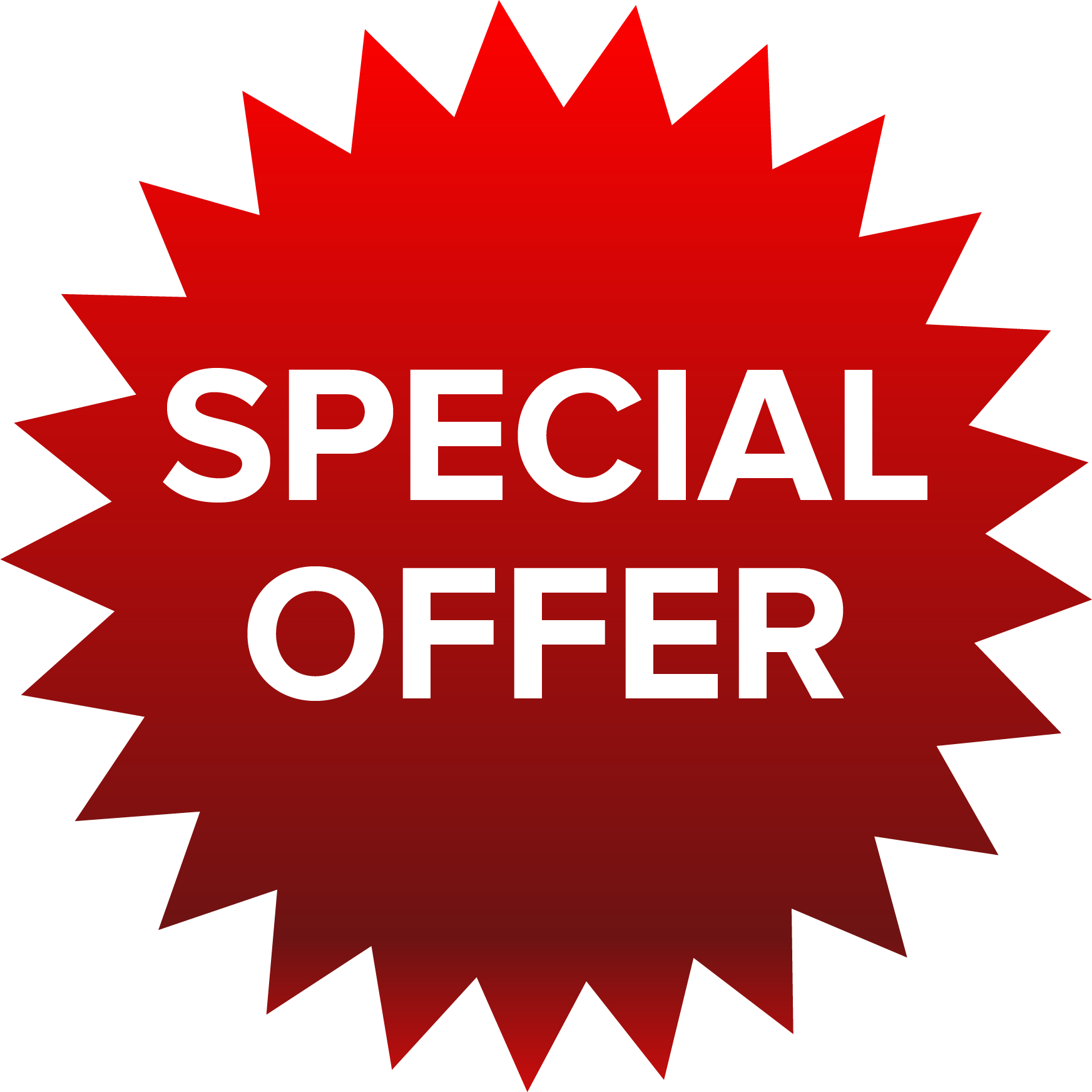 Special Offer Starburst Graphic PNG Image