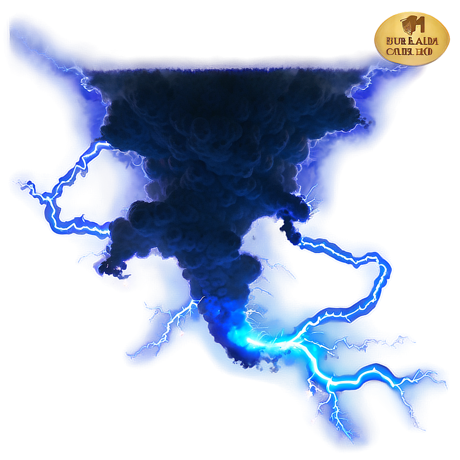 Spectacular Blue Lightning Png 06202024 PNG Image