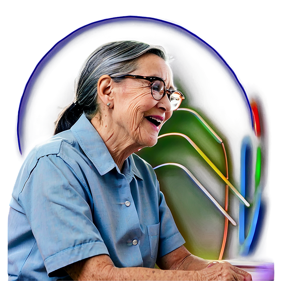 Speech Therapy For Elderly Patients Png Qnd PNG Image