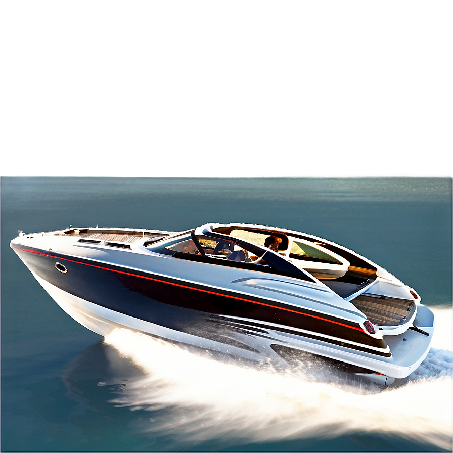 Speed Boat A PNG Image