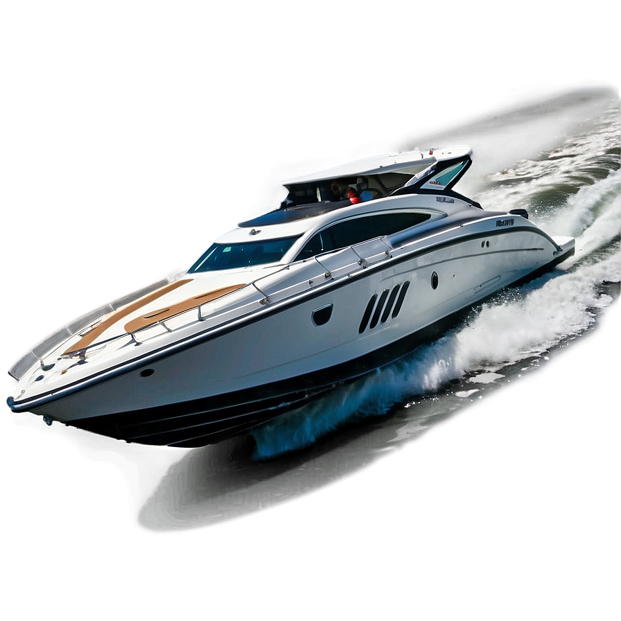 Speed Boat In Action Png 56 PNG Image