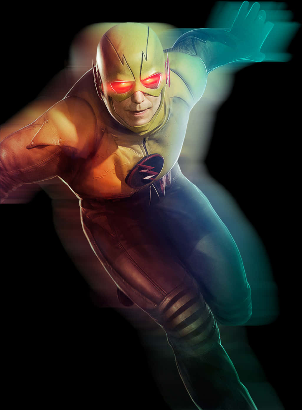 Speeding Flash Artwork PNG Image