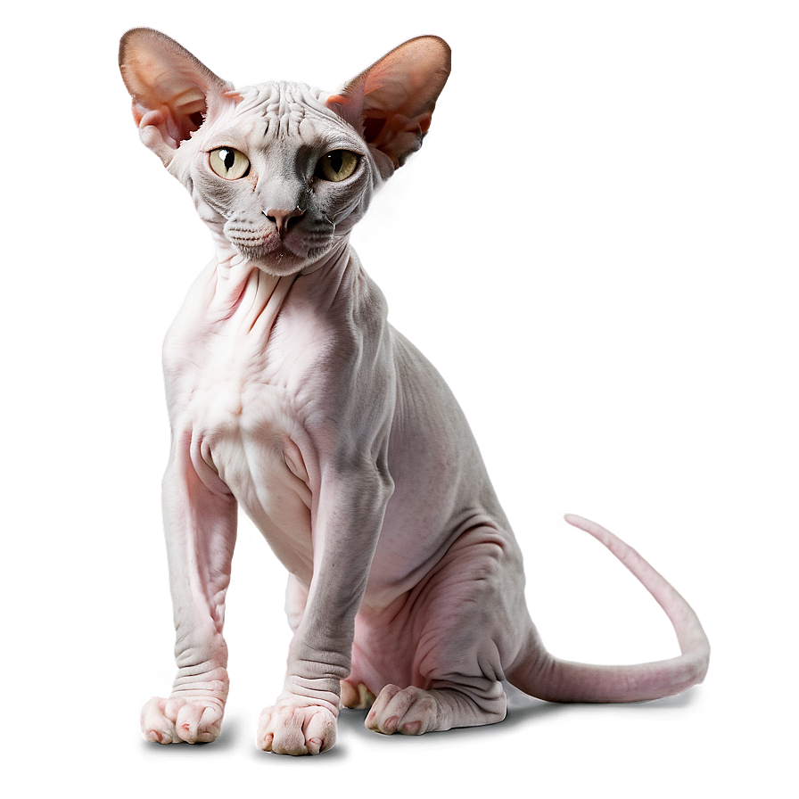 Sphynx Cat On Safari Adventure Png Smk39 PNG Image