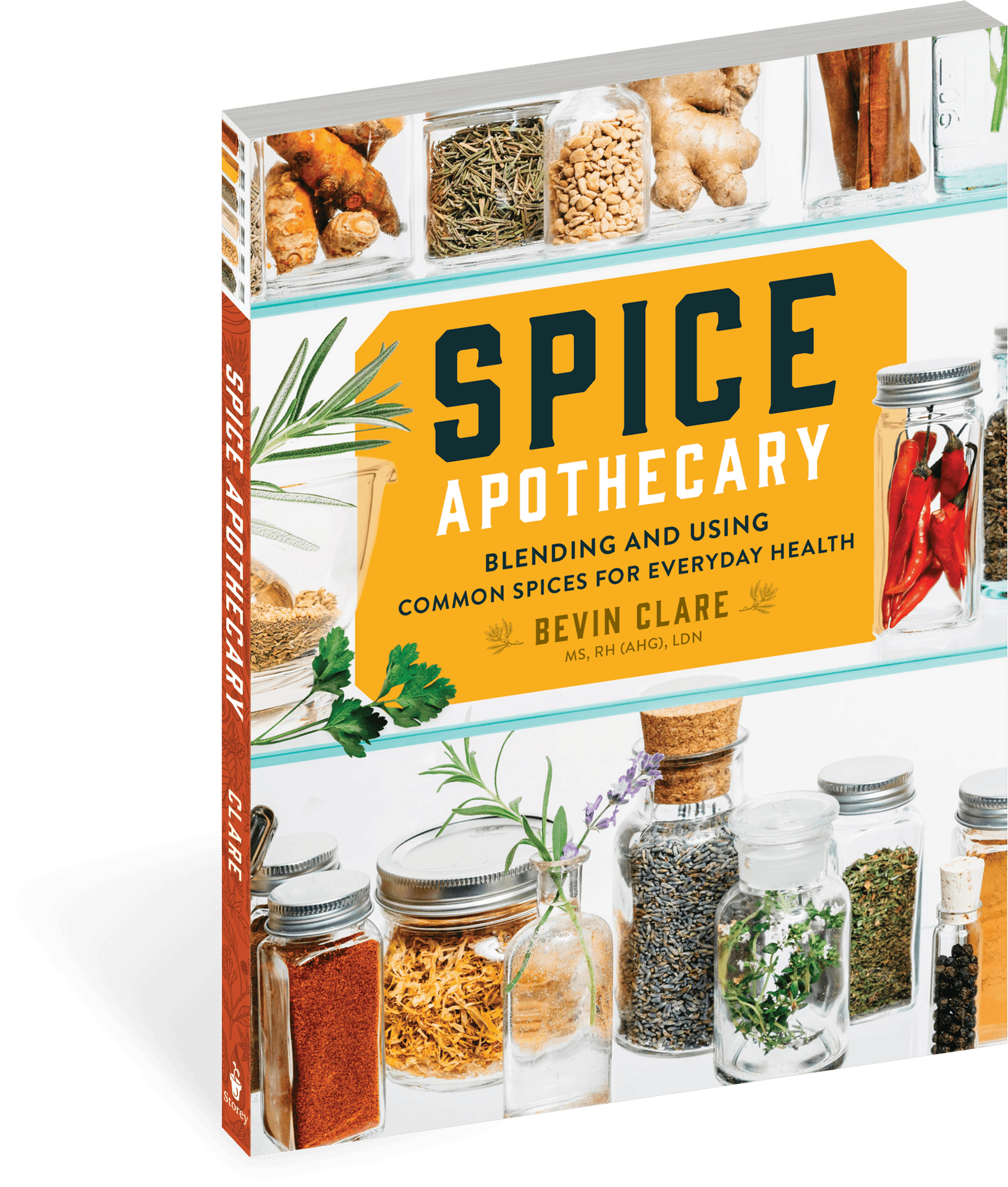 Spice Apothecary Book Cover PNG Image