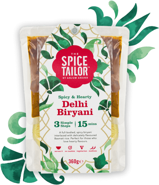 Spice Tailor Delhi Biryani Packet PNG Image