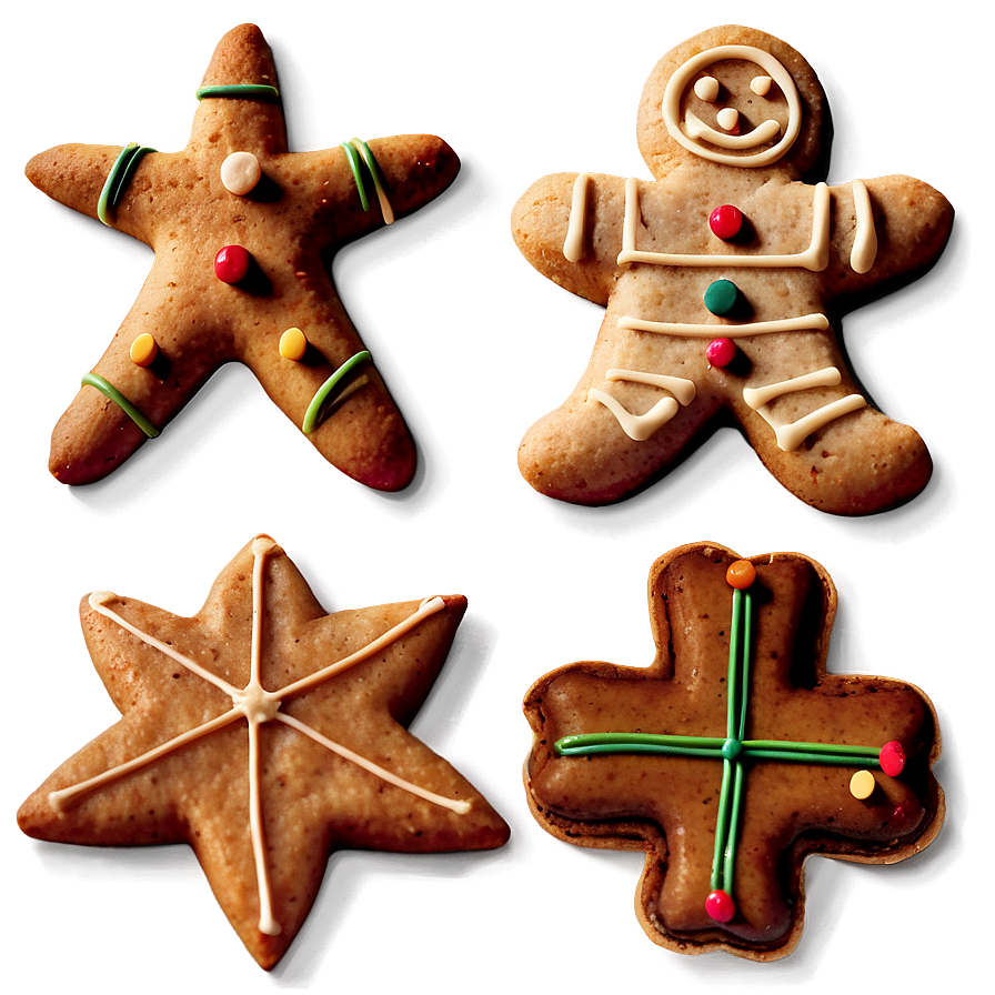 Spiced Christmas Cookie Selections Png Rai25 PNG Image