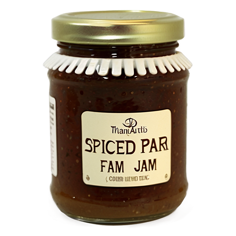 Spiced Pear Jam Png 06112024 PNG Image