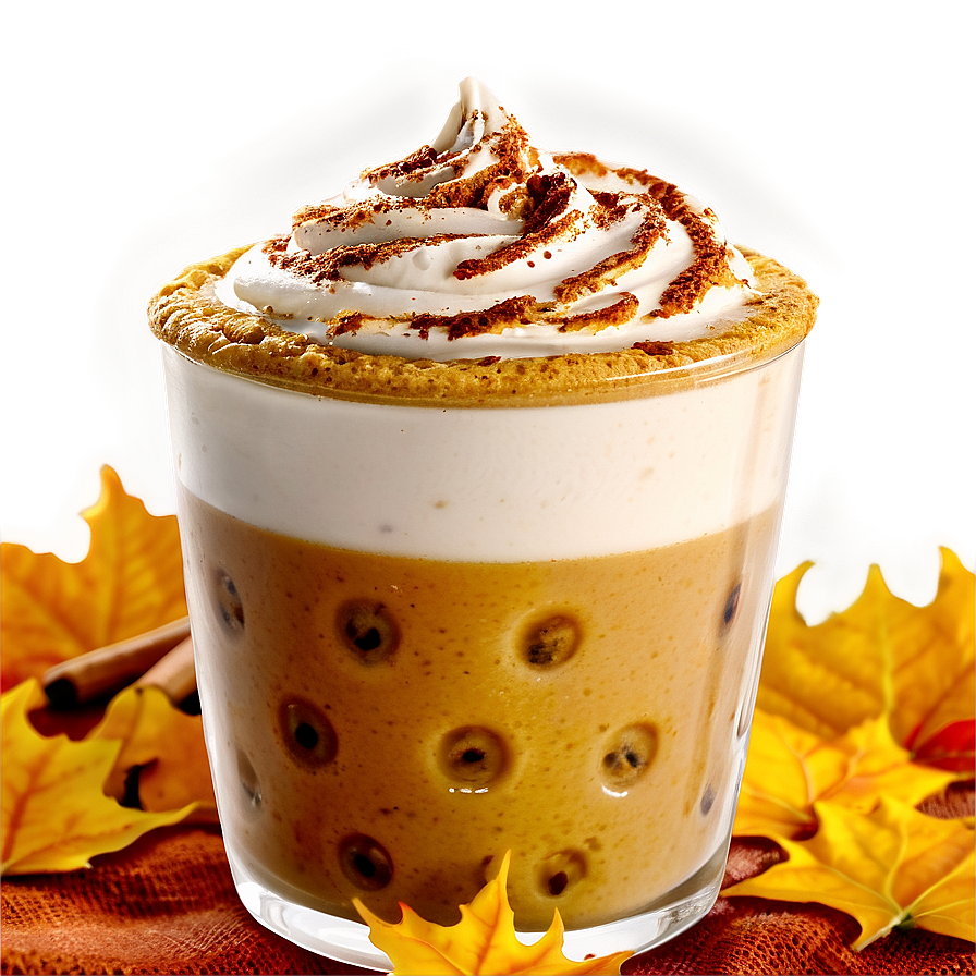 Spiced Pumpkin Latte Png Rwf PNG Image