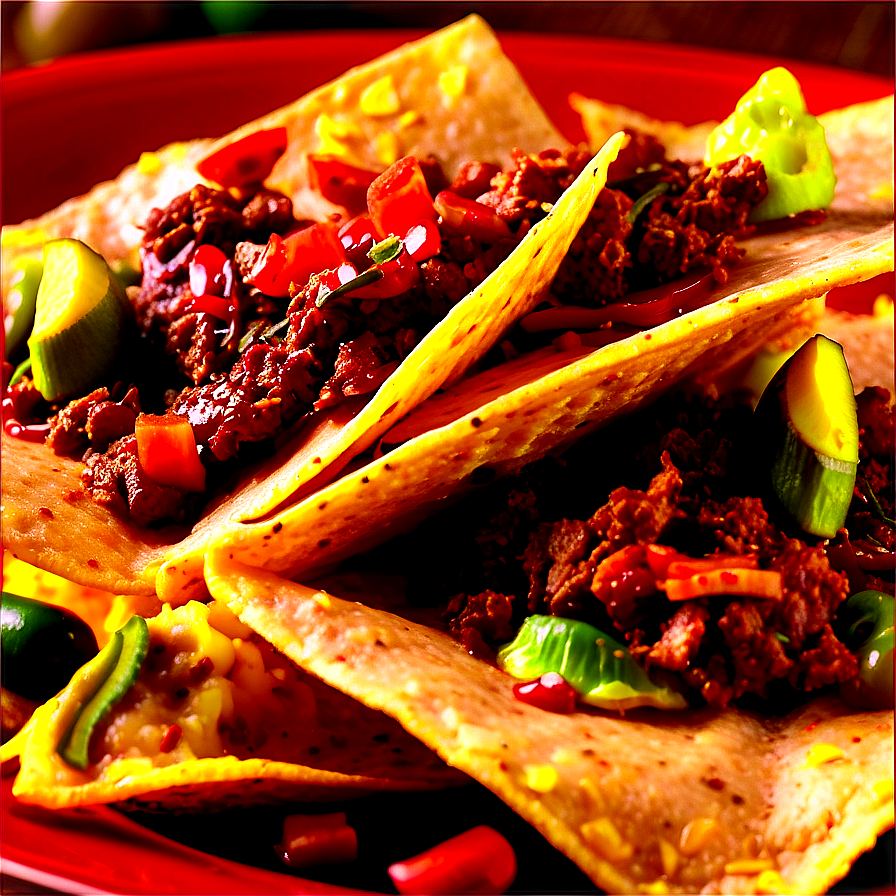 Spicy Beef Nachos Delight Png 98 PNG Image