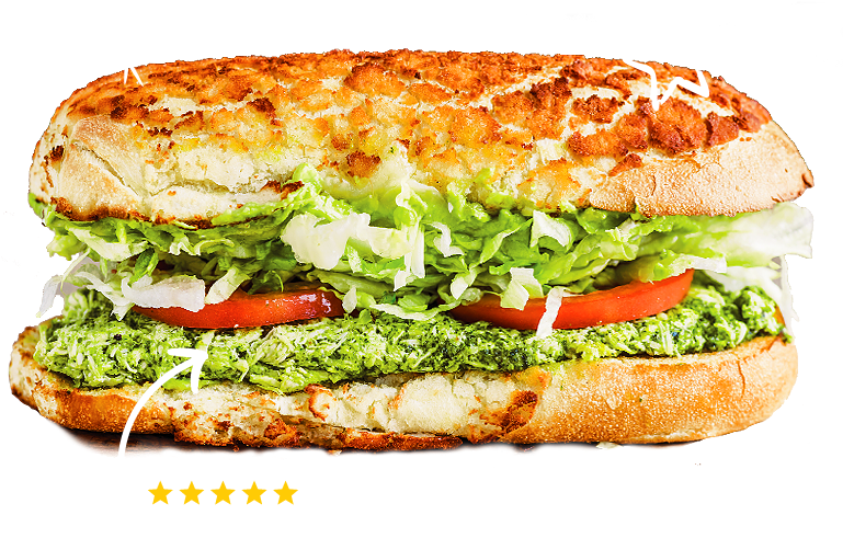 Spicy Chicken Avocado Pesto Sandwich.png PNG Image