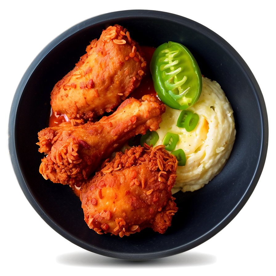 Spicy Fried Chicken Png Fhj PNG Image