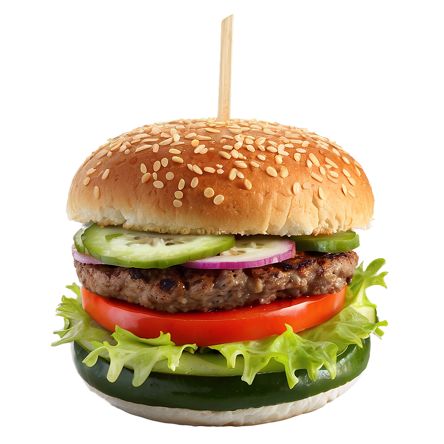 Spicy Jalapeno Hamburger Png Fpk PNG Image