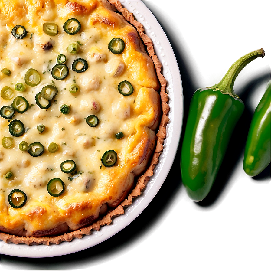 Spicy Jalapeño Popper Pie Png 05232024 PNG Image