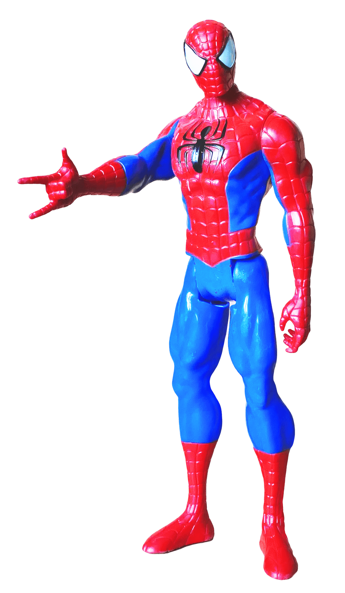 Spider Man Action Figure Pose PNG Image