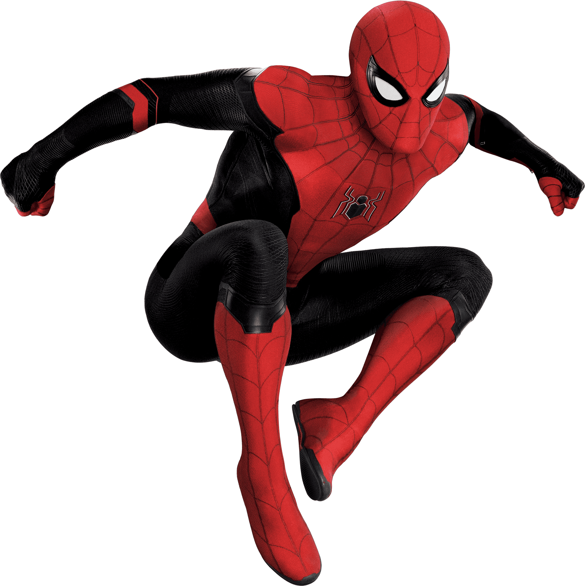 Spider Man_ Action_ Pose PNG Image