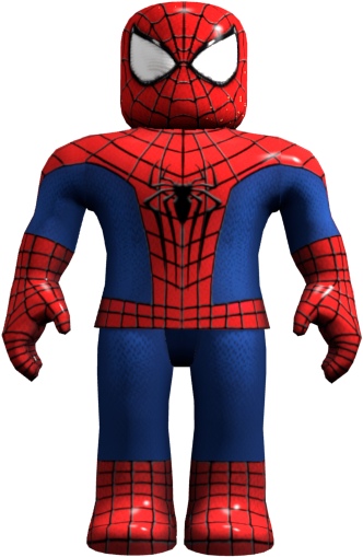 Spider Man Animated Character Model.png PNG Image