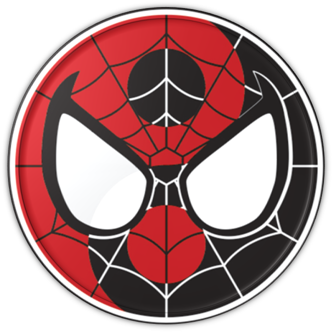 Spider Man Icon Graphic PNG Image