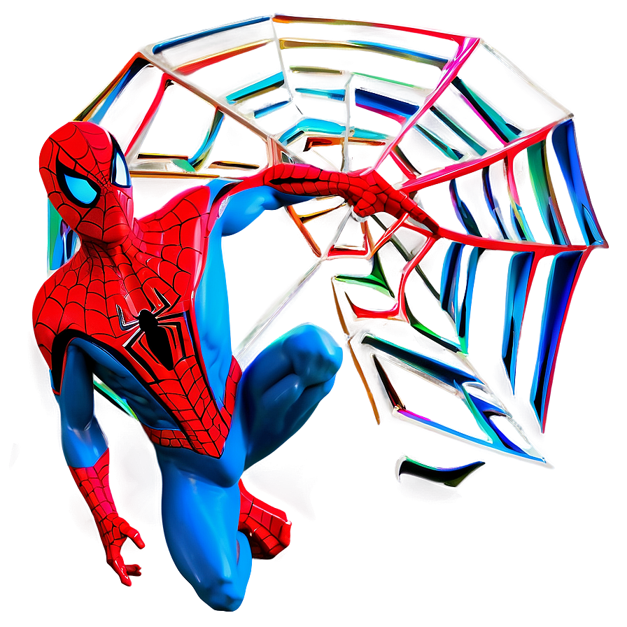 Spider Man Web Action Png Irr82 PNG Image