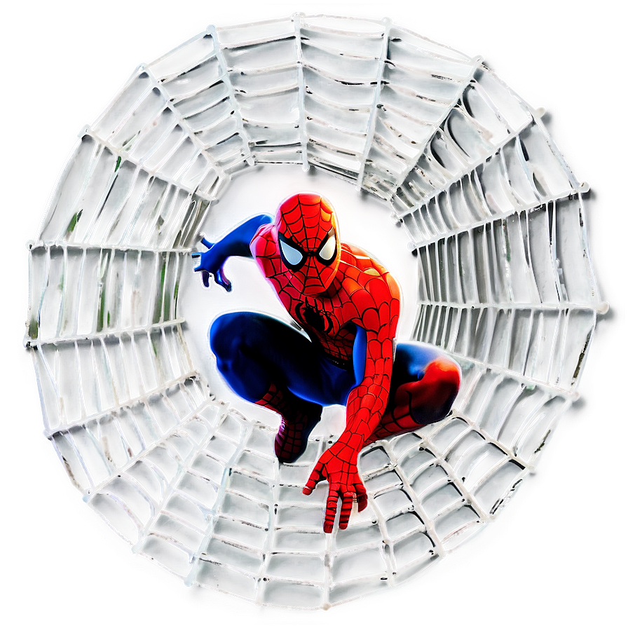 Spider Man Web Trap Png Qeq PNG Image