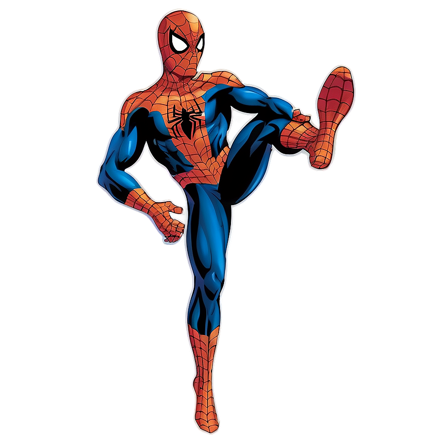 Spiderman Action Transparent Png Uxk43 PNG Image