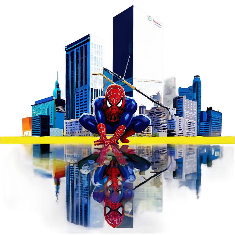 Spiderman City Background Transparent Png Gtm PNG Image