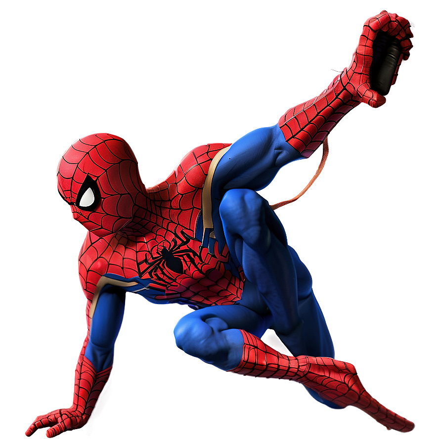 Spiderman Fight Pose Transparent Png 05262024 PNG Image