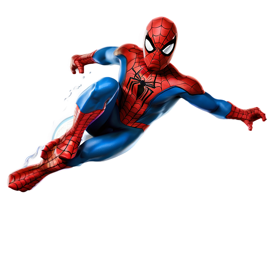 Spiderman Jumping Transparent Png Phk70 PNG Image