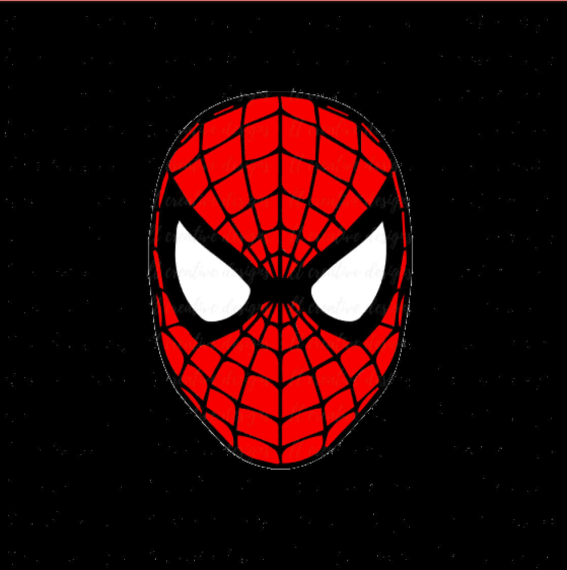 Spiderman Mask Clipart PNG Image