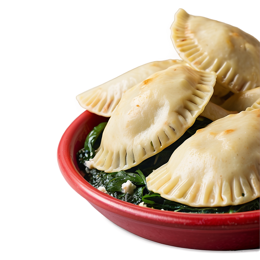 Spinach And Feta Pierogi Png Igf PNG Image