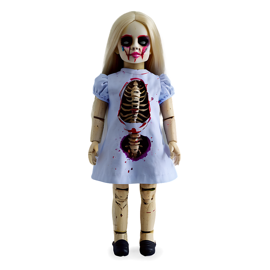 Spine-chilling Horror Doll Png 05062024 PNG Image