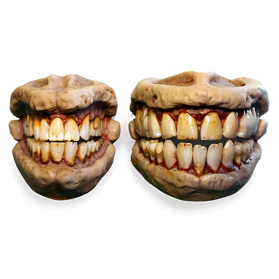 Spine-chilling Mummy Teeth Png Vul PNG Image