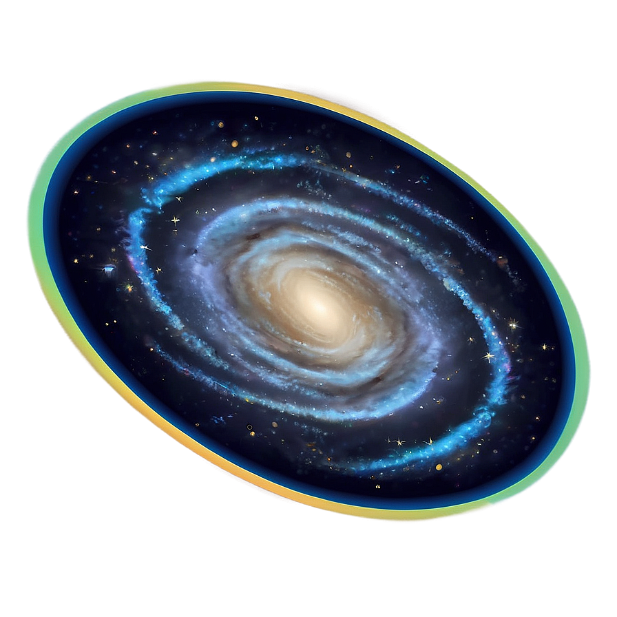 Spiral Galaxy Illustration Png Qmw66 PNG Image