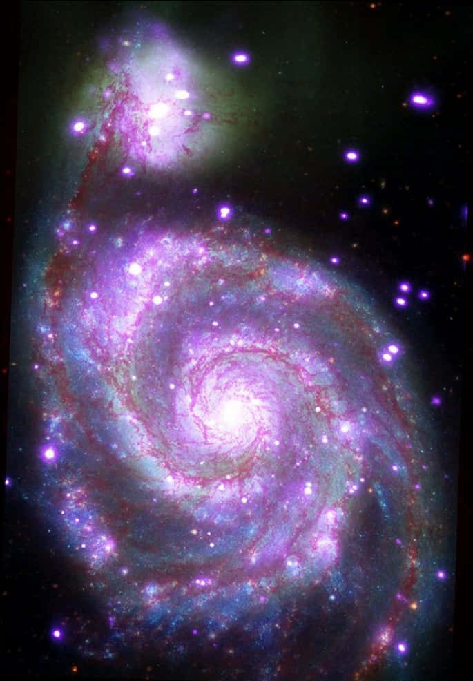 Spiral Galaxy Majesty PNG Image