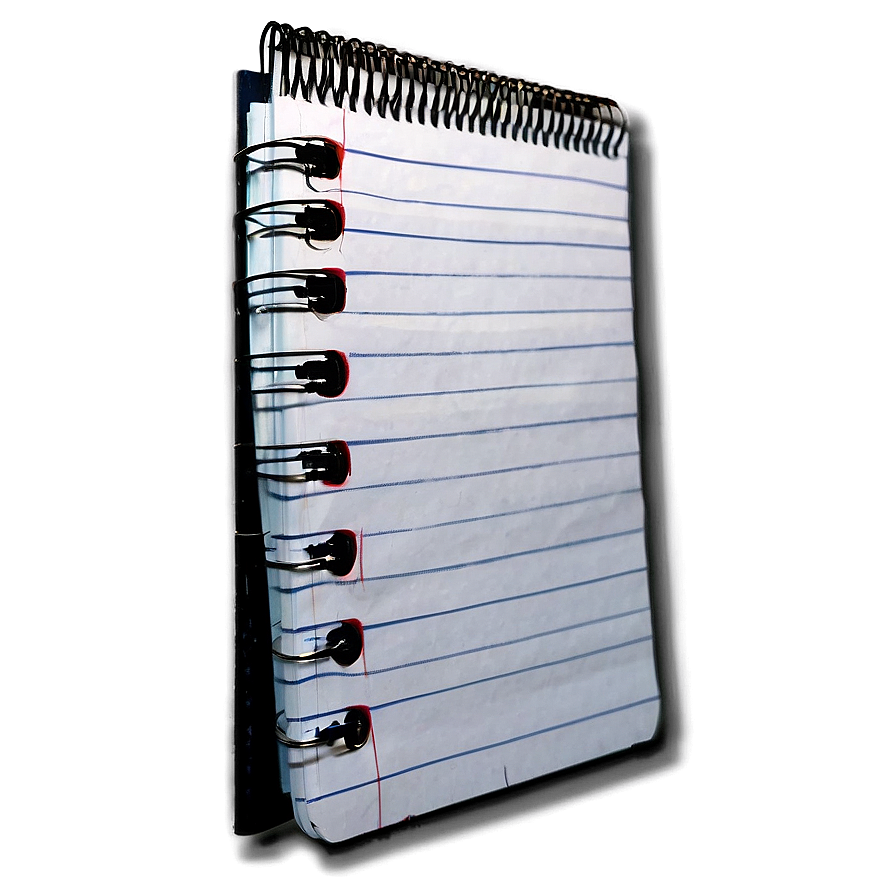 Spiral Note Paper Png Buk PNG Image