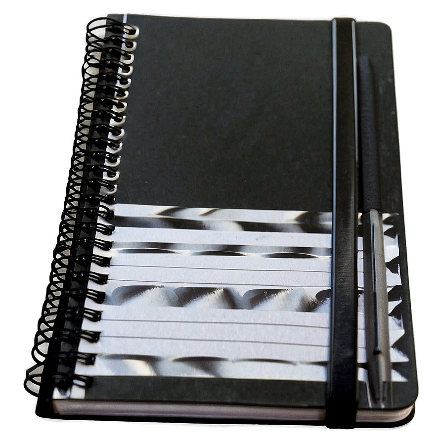 Spiral Notebook B PNG Image