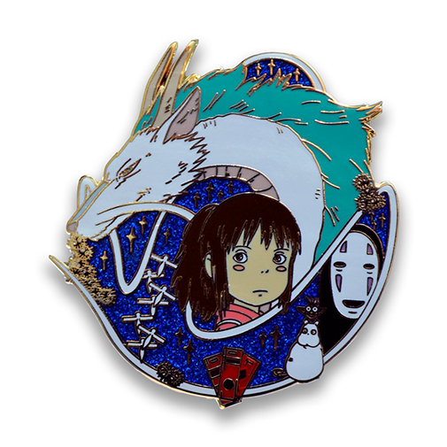 Spirited Away Enamel Pin PNG Image