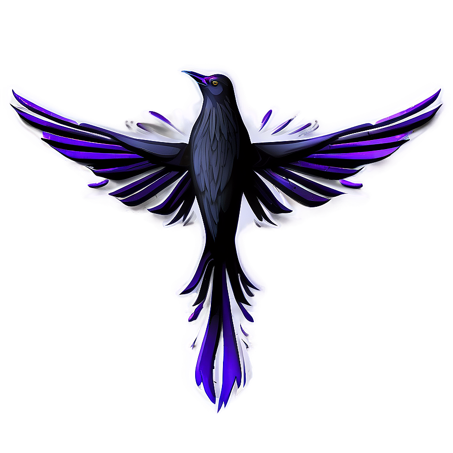 Spiritual Raven Emblem Png Shc80 PNG Image