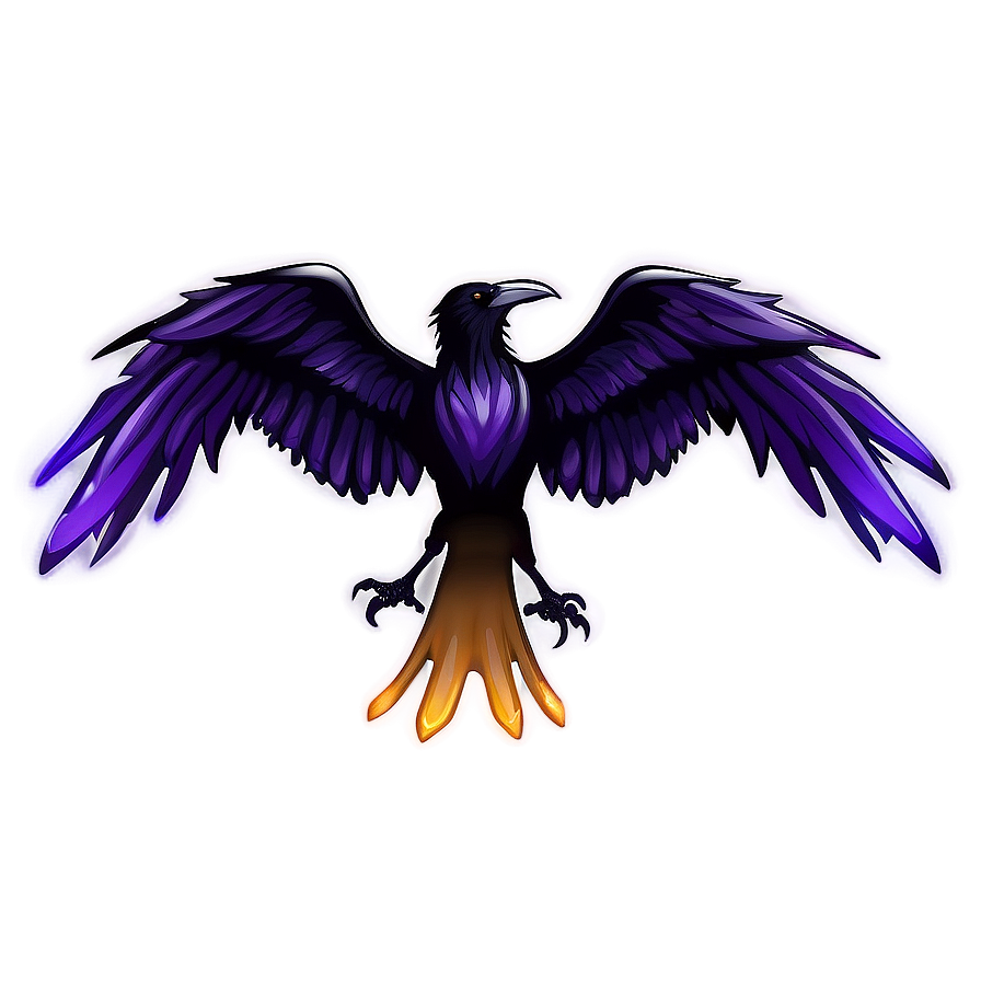 Spiritual Raven Emblem Png Tit20 PNG Image