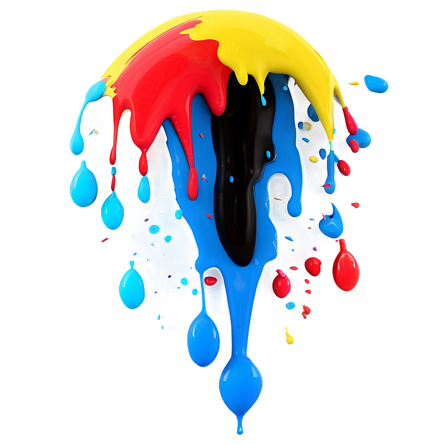 Splashed Paint Splat Png Epn68 PNG Image