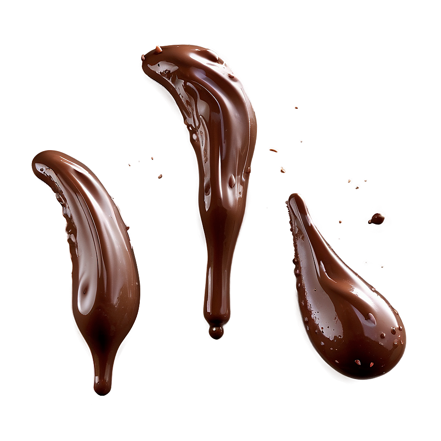 Splashing Chocolate Droplets Png Uho PNG Image