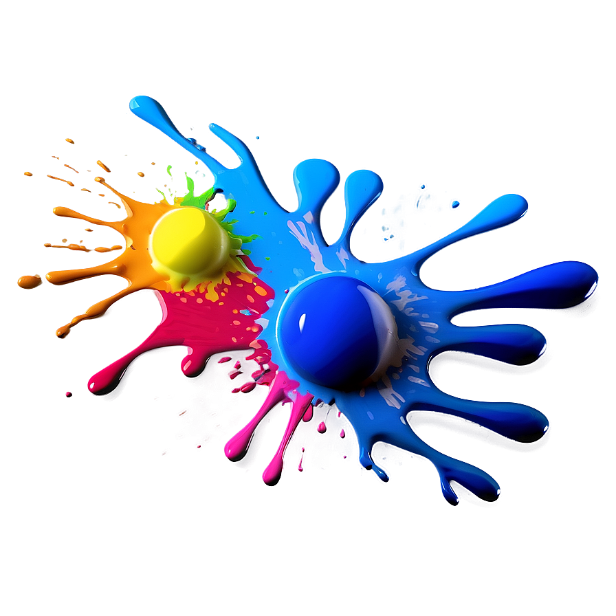 Splat Paint Effect Png Ceg78 PNG Image